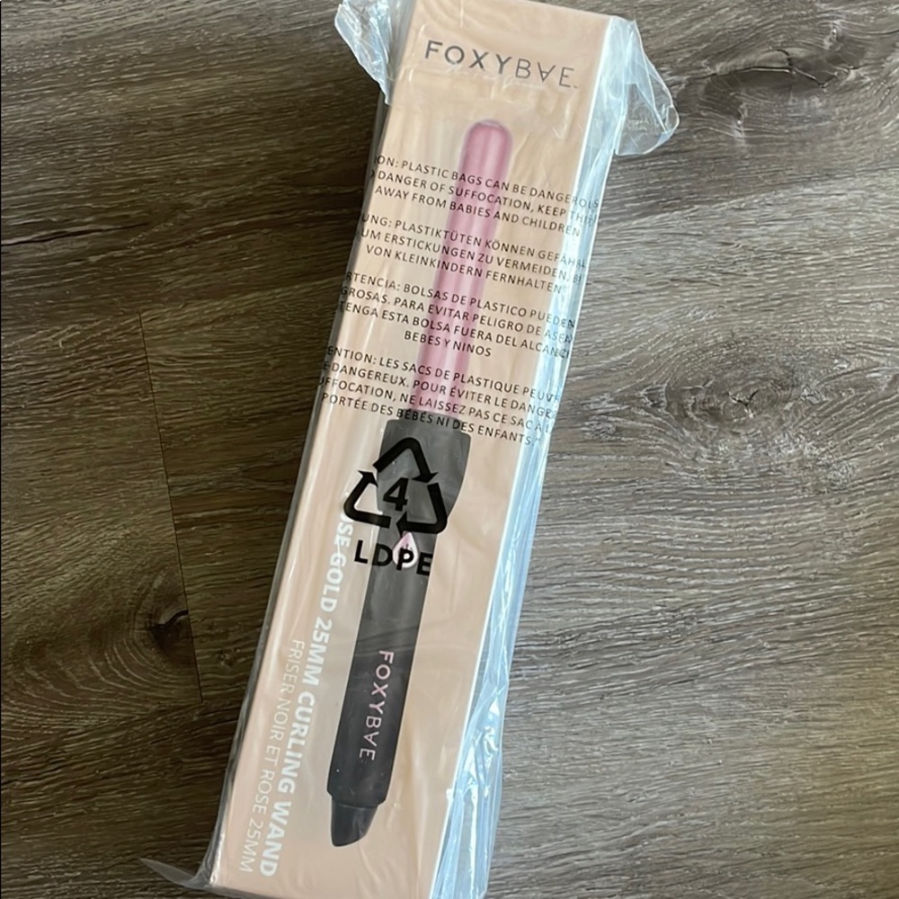 Rose Gold & Black Curling Wand - FOXYBAE